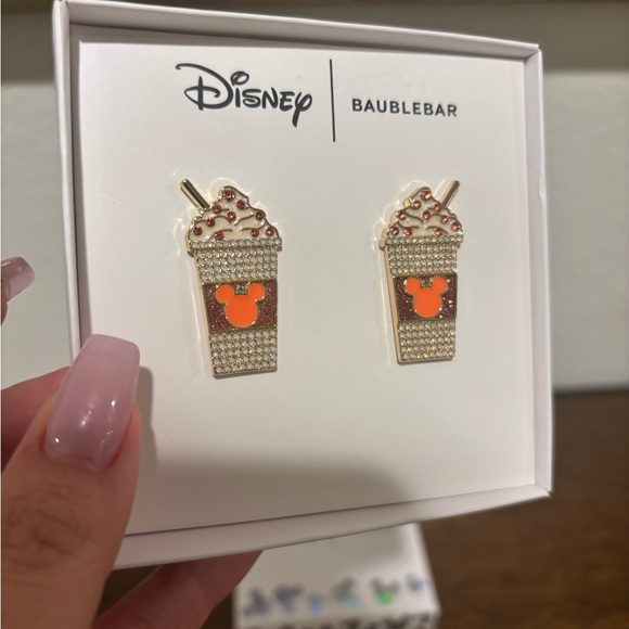 Disney BaubleBar Coffee Cup Earrings - Picture 4 of 5